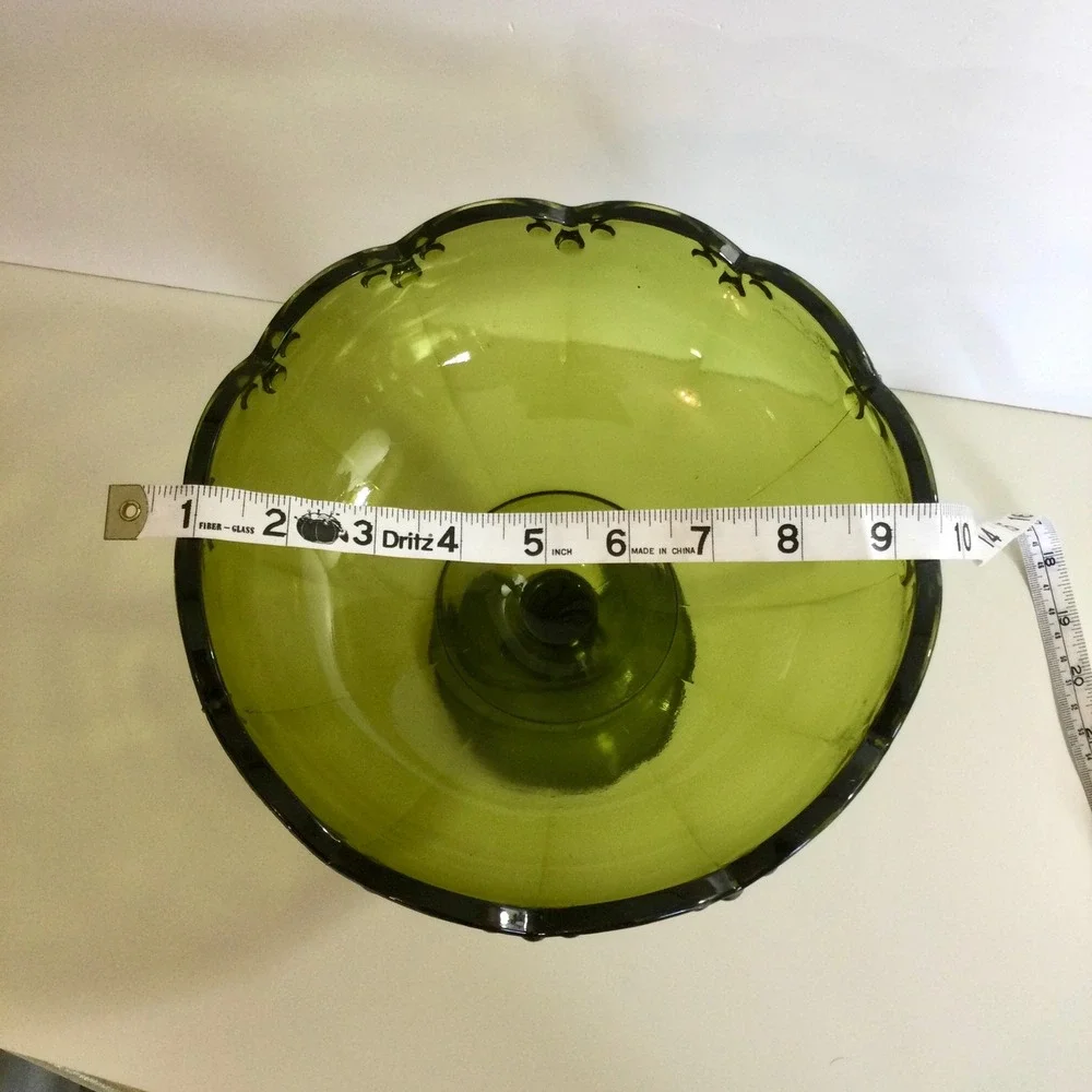 Indiana Glass vintage olive